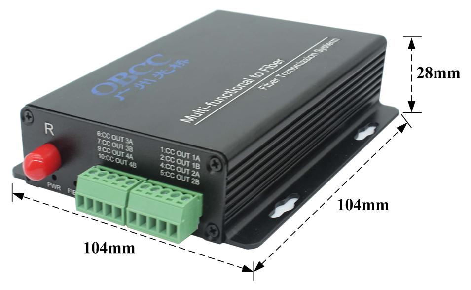 4路開關量光端機